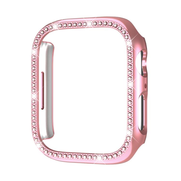 غطاء ساعة xDfind بتصميم ماسي مجوف صف واحد، لسلسلة Apple Watch 11 مقاس 46مم / 10 مقاس 46مم، لسلسلة Apple Watch 11 مقاس 42مم / 10 مقاس 42مم