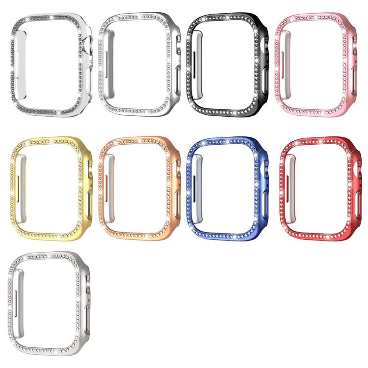 غطاء ساعة xDfind بتصميم ماسي مجوف صف واحد، لسلسلة Apple Watch 11 مقاس 46مم / 10 مقاس 46مم، لسلسلة Apple Watch 11 مقاس 42مم / 10 مقاس 42مم