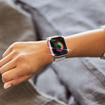 غطاء ساعة xDfind بتصميم ماسي مجوف صف واحد، لسلسلة Apple Watch 11 مقاس 46مم / 10 مقاس 46مم، لسلسلة Apple Watch 11 مقاس 42مم / 10 مقاس 42مم