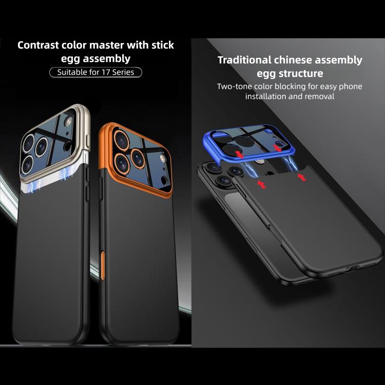 غطاء هاتف GKK Color Master Splicing، لهاتف iPhone 17 Pro Max