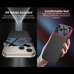 غطاء هاتف GKK Color Master Splicing، لهاتف iPhone 17 Pro Max