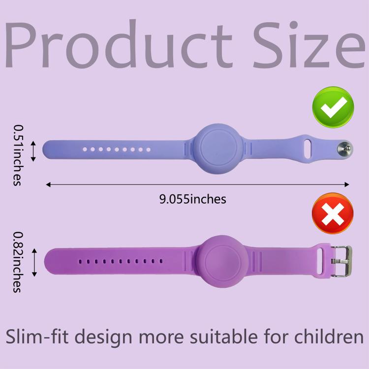 xDfind Silicone Band Style Anti-lost Tracker Protective Cover, For AirTag 2nd Gen / AirTag 1st Gen