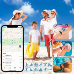 غطاء حماية بتصميم حزام سيليكون قابل للتنفس مضاد لفقدان جهاز التتبع من xDfind، لجهاز AirTag الجيل الثاني / AirTag الجيل الأول