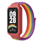 xDfind Plastic Cover Integrated Nylon Loop Watch Band, For Xiaomi Smart Band 9 Active / Redmi Band 3