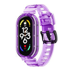 xDfind Glacier Armor Integrated Cover TPU Watch Band, For Xiaomi Smart Band 10 / 9 / 8