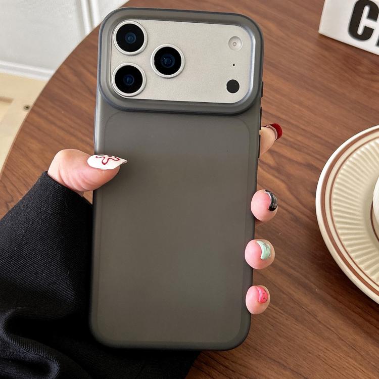غطاء هاتف شفاف مطفي من TPU بتغطية كاملة، لهواتف iPhone 17 Pro Max، iPhone 17 Pro، iPhone 17، iPhone Air