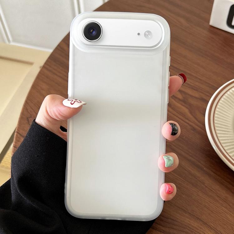 غطاء هاتف شفاف مطفي من TPU بتغطية كاملة، لهواتف iPhone 17 Pro Max، iPhone 17 Pro، iPhone 17، iPhone Air