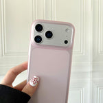 غطاء هاتف شفاف مطفي من TPU بتغطية كاملة، لهواتف iPhone 17 Pro Max، iPhone 17 Pro، iPhone 17، iPhone Air