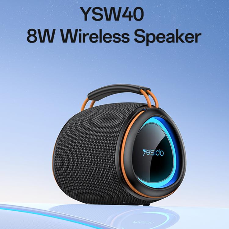 مكبر صوت بلوتوث محمول صغير بقوة 8 واط من Yesido YSW40، YSW40