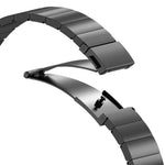 حزام ساعة بسبيكة التيتانيوم مع إبزيم مسطح سريع الفتح بحبة واحدة، لسلسلة Apple Watch مقاسات 46مم / 49مم / 45مم / 44مم، لسلسلة Apple Watch مقاسات 42مم / 41مم / 40مم / 38مم