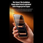 WK WTP-120 سلسلة تشين فيلم زجاج مقسى منحني 9D قوس كبير عالي الدقة، لهاتف iPhone 17 Pro Max، لهاتف iPhone 17 Pro، لهاتف iPhone 17 / 16 Pro، لهاتف iPhone Air