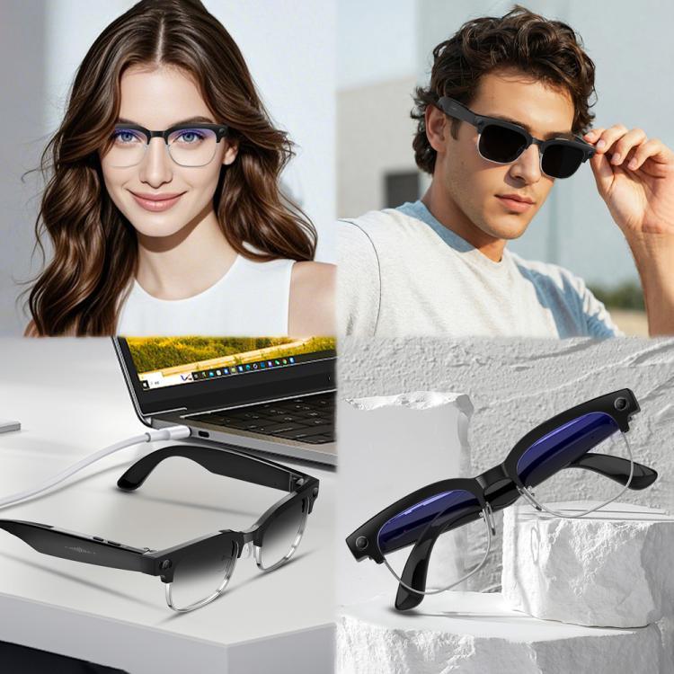 نظارات ذكية W630 800 واط WiFi4 مع التعرف على الصور بالذكاء الاصطناعي ومكالمات بلوتوث وترجمة ذكية