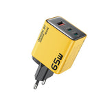 شاحن GaN WK WP-U45 Keylour 65 واط Type-Cx2، قابس الاتحاد الأوروبي، قابس المملكة المتحدة
