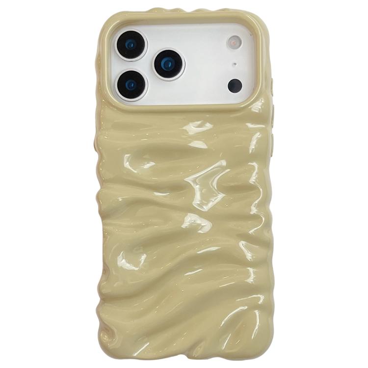 غطاء هاتف بتغطية كاملة من TPU مع طلاء كهربائي وملمس كريمي، لهواتف iPhone 17 Pro Max، iPhone 17 Pro