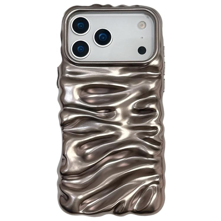 غطاء هاتف بتغطية كاملة من TPU مع طلاء كهربائي وملمس كريمي، لهواتف iPhone 17 Pro Max، iPhone 17 Pro