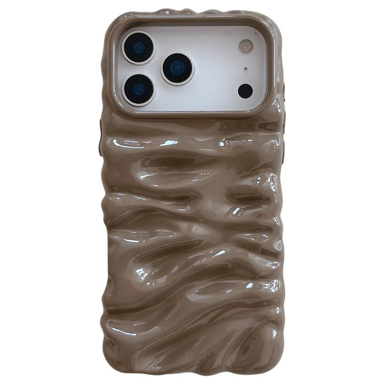 غطاء هاتف بتغطية كاملة من TPU مع طلاء كهربائي وملمس كريمي، لهواتف iPhone 17 Pro Max، iPhone 17 Pro