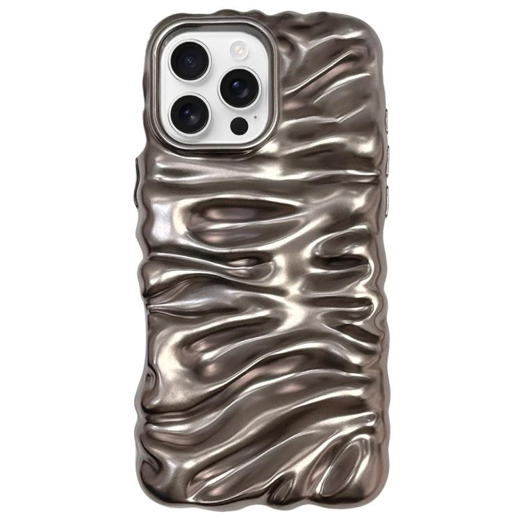 غطاء هاتف بتغطية كاملة من TPU مع طلاء كهربائي وملمس كريمي، لهواتف iPhone 17 Pro Max، iPhone 17 Pro