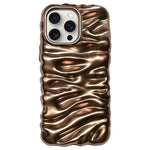 Cream Texture Electroplating TPU Full Coverage Phone Case, For iPhone 14 Pro, For iPhone 14 Pro Max, For iPhone 13