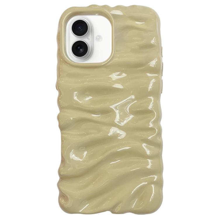 Cream Texture Electroplating TPU Full Coverage Phone Case, For iPhone 18, For iPhone 18 Pro