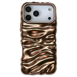 Cream Texture Electroplating TPU Full Coverage Phone Case, For iPhone 18 Pro Max, For iPhone 17 Pro Max, For iPhone 17 Pro