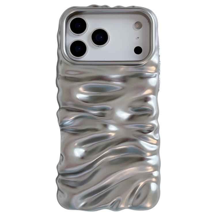 Cream Texture Electroplating TPU Full Coverage Phone Case, For iPhone 18 Pro Max, For iPhone 17 Pro Max, For iPhone 17 Pro