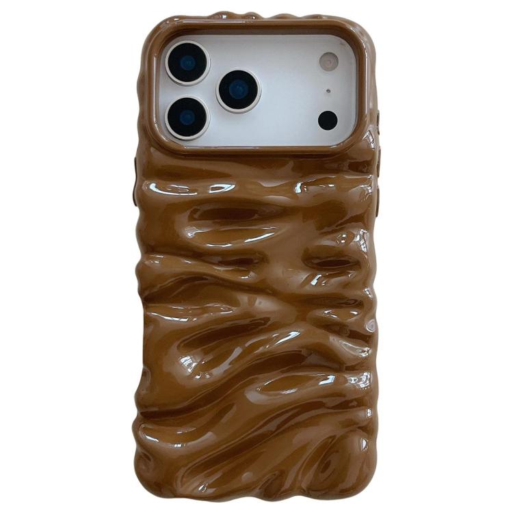 Cream Texture Electroplating TPU Full Coverage Phone Case, For iPhone 18 Pro Max, For iPhone 17 Pro Max, For iPhone 17 Pro