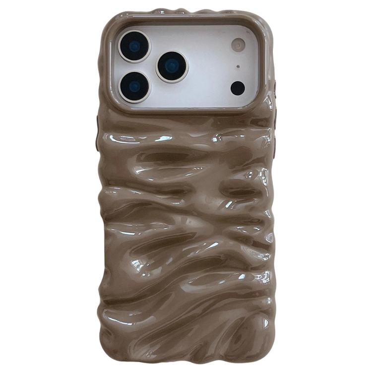 Cream Texture Electroplating TPU Full Coverage Phone Case, For iPhone 18 Pro Max, For iPhone 17 Pro Max, For iPhone 17 Pro