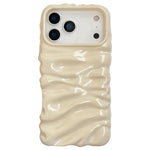 Cream Texture Electroplating TPU Full Coverage Phone Case, For iPhone 18 Pro Max, For iPhone 17 Pro Max, For iPhone 17 Pro