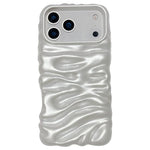 Cream Texture Electroplating TPU Full Coverage Phone Case, For iPhone 18 Pro Max, For iPhone 17 Pro Max, For iPhone 17 Pro