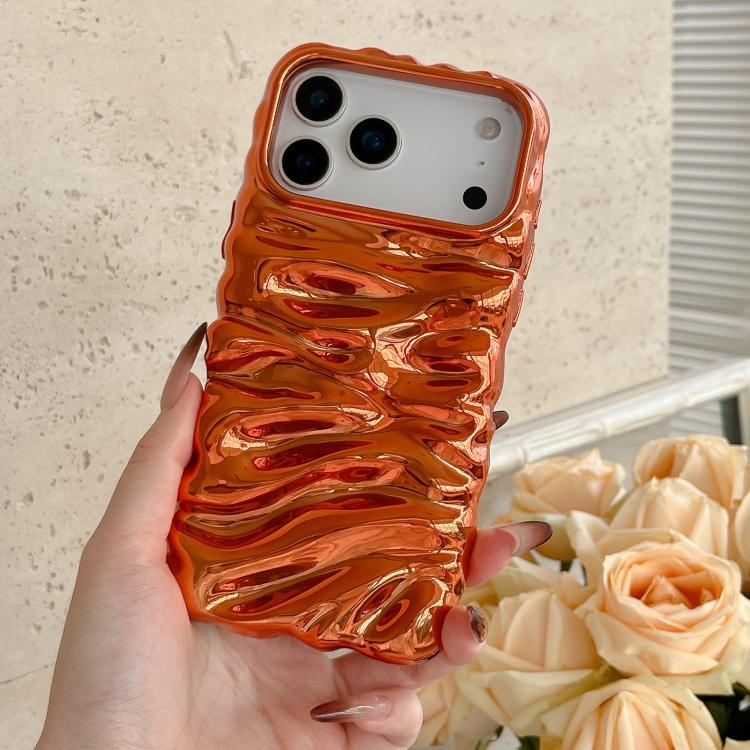 غطاء هاتف بتغطية كاملة من TPU مع طلاء كهربائي وملمس كريمي، لهواتف iPhone 17 Pro Max، iPhone 17 Pro