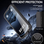 غطاء هاتف مقاوم للماء بمعيار IP68 من RedPepper مع حماية ثلاثية ومغناطيس MagSafe، لهواتف iPhone 17 Pro Max، iPhone 17 Pro، iPhone Air