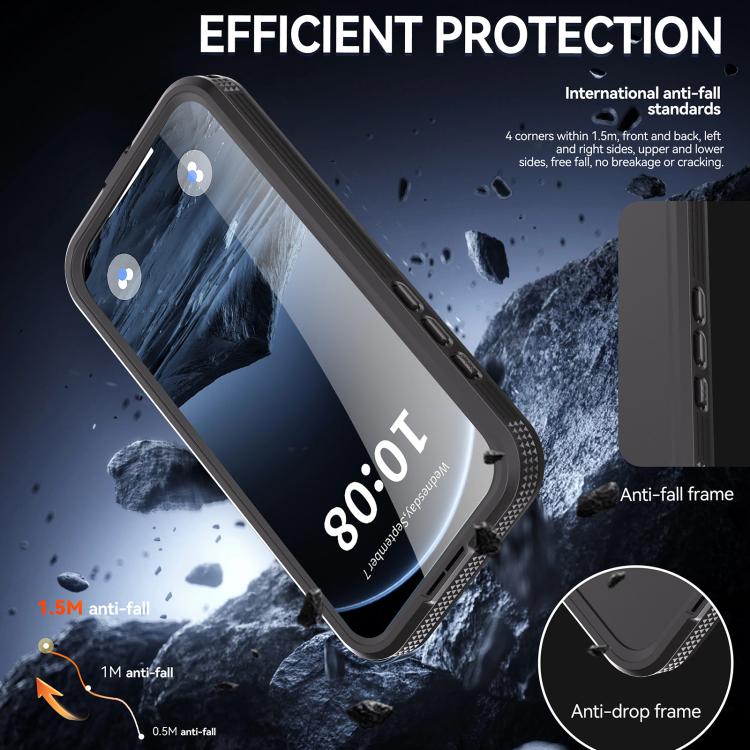 غطاء هاتف مقاوم للماء بمعيار IP68 من RedPepper مع حماية ثلاثية ومغناطيس MagSafe، لهواتف iPhone 17 Pro Max، iPhone 17 Pro، iPhone Air