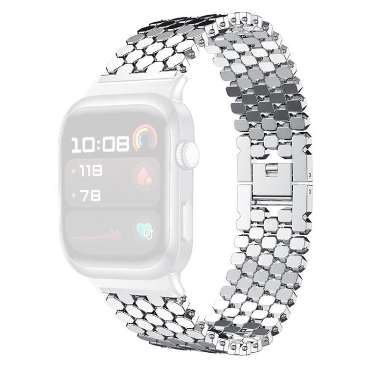 xDfind Fish Scale Texture Metal Watch Band, For Huawei Watch D2