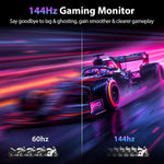شاشة محمولة 16.1 بوصة بدقة 2.5K بمعدل تحديث 144 هرتز، شاشة موسعة، 16.1 بوصة 2.5K 144Hz