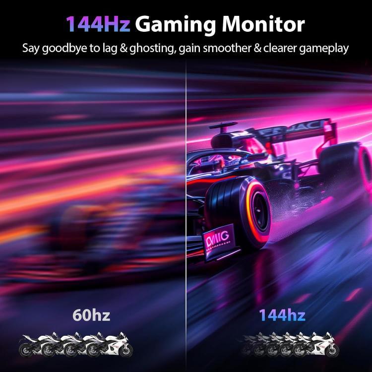 شاشة محمولة 16.1 بوصة بدقة 2.5K بمعدل تحديث 144 هرتز، شاشة موسعة، 16.1 بوصة 2.5K 144Hz