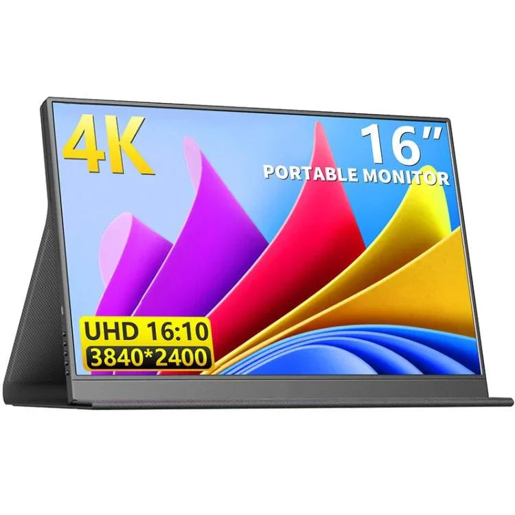 شاشة محمولة 16 بوصة بدقة 4K لشاشة ألعاب موسعة، 16 بوصة 4K