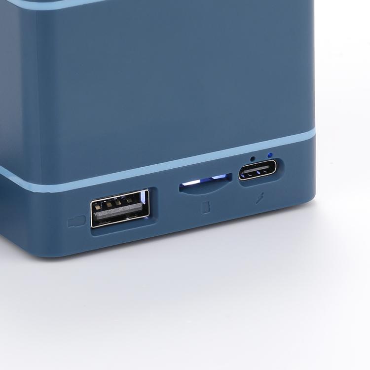 مكبر صوت بلوتوث لاسلكي محمول خارجي T&G TG687 Magic Cube TWS مع مضخم صوت، TG687