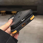 غطاء هاتف مغناطيسي مع MagSafe وحامل عدسة معدني مطفي ملمس الجلد، لهواتف iPhone 17 Pro Max وiPhone 17 Pro وiPhone 17 وiPhone Air وiPhone 16 Pro Max وiPhone 16 Pro