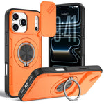غطاء هاتف ماجسيف مع حامل دوار Camshield، لهواتف iPhone 17 Pro Max، iPhone 17 Pro، iPhone 16 Pro Max، iPhone 16 Pro، iPhone 16 Plus، iPhone 16، iPhone 15 Pro Max، iPhone 15 Pro