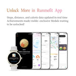 ساعة ذكية GTR4 بشاشة TFT مقاس 1.27 بوصة للسيدات، مقاومة للماء IP68، تدعم مراقبة معدل ضربات القلب