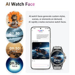 ساعة ذكية للرياضة الحضرية GTR5 بشاشة AMOLED بحجم 1.43 بوصة، مقاومة للماء IP68، تدعم مراقبة معدل ضربات القلب