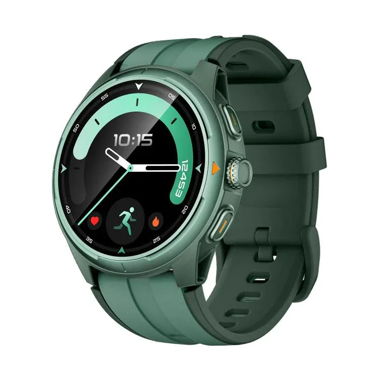 ساعة ذكية للعدائين الحضريين GTR6 بشاشة AMOLED بحجم 1.43 بوصة، مقاومة للماء IP68، تدعم مراقبة معدل ضربات القلب