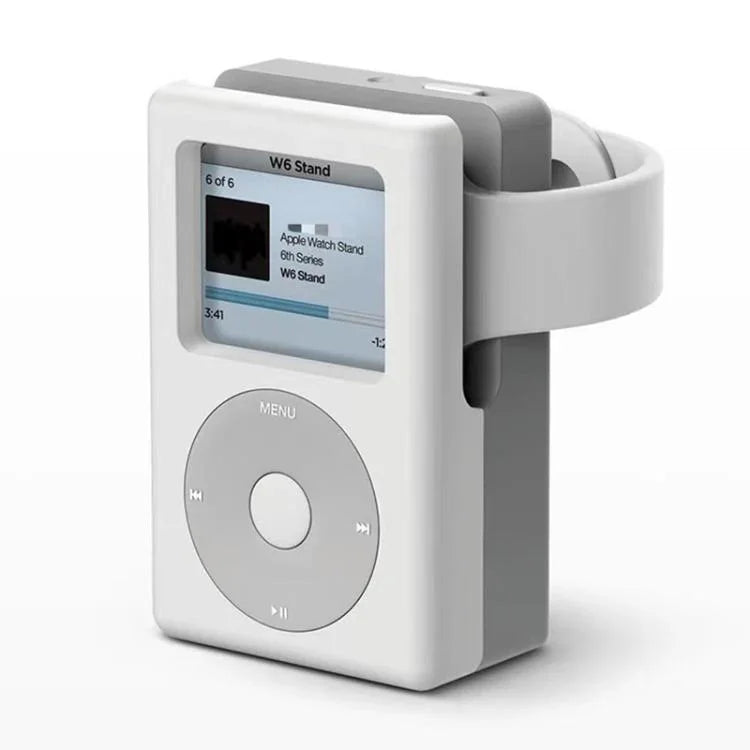 قاعدة شحن سيليكون على طراز مشغل MP3 لساعة آبل ZX-ZJ04