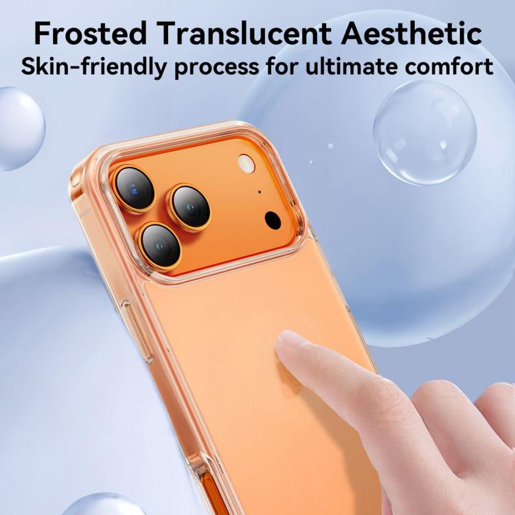 غطاء هاتف من سلسلة JOYROOM ملمس الجلد من TPU+PC، لهواتف iPhone 17 Pro Max، iPhone 17 Pro، iPhone 17، iPhone Air