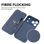 Imitate Liquid Skin Feel Leather Phone Case with Card Slots, For iPhone 17 Pro Max, For iPhone 17 Pro, For iPhone 17, For iPhone Air