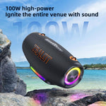 مكبر صوت بلوتوث محمول خارجي ملون بقوة 100 واط Zealot S127