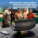 مكبر صوت بلوتوث محمول خارجي ملون بقوة 100 واط Zealot S127