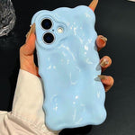 غطاء هاتف TPU مقاوم للصدمات بتصميم سحابي، لهواتف iPhone 17 Pro Max، iPhone 17 Pro، iPhone 17، iPhone Air، iPhone 16 Pro Max، iPhone 16 Pro، iPhone 16 Plus، iPhone 16