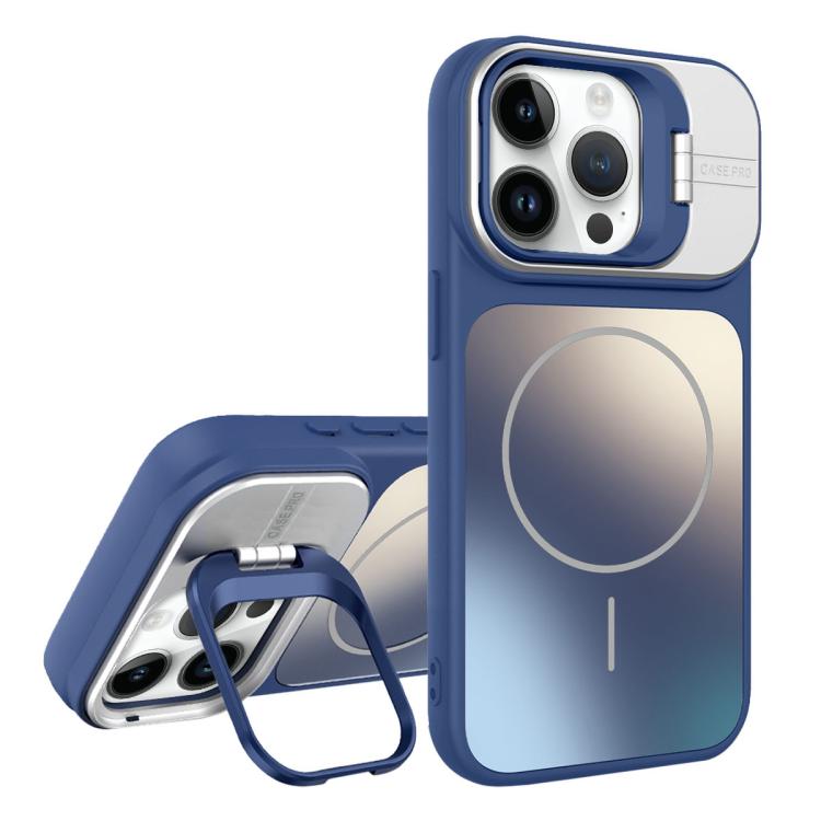 غطاء هاتف ماجسيف بحامل عدسة مطفي AG، لهواتف iPhone 12، iPhone 12 Pro Max، iPhone 12 Pro، iPhone 11
