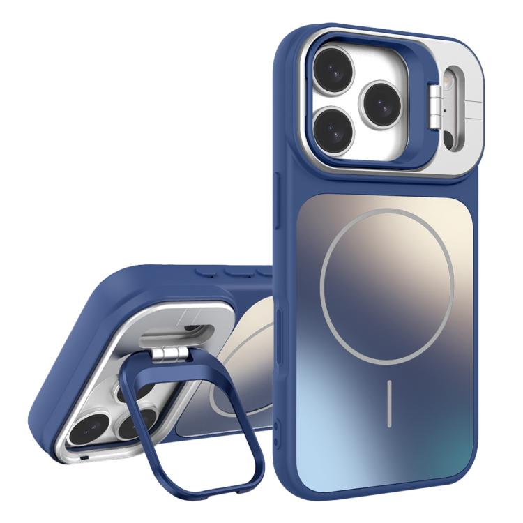 غطاء هاتف ماجسيف بحامل عدسة مطفي AG، لهواتف iPhone 17 Pro Max، iPhone 17 Pro، iPhone 17، iPhone 16 Pro Max، iPhone 16 Pro، iPhone 16 Plus، iPhone 16، iPhone 15 Pro Max، iPhone 15 Pro